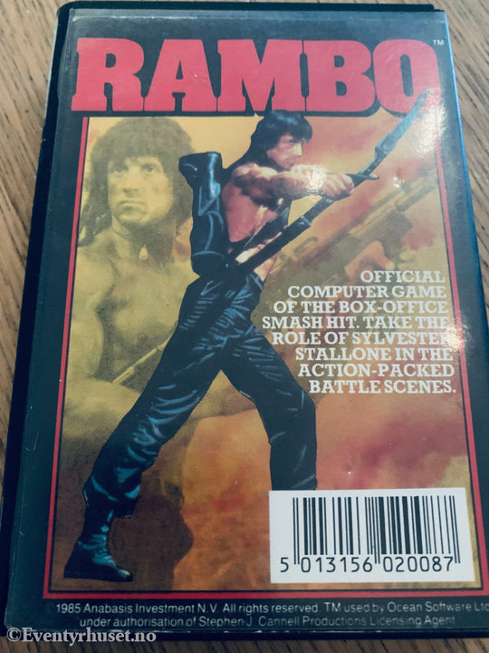Rambo: First Blood Part II (1985). Commodore 64 (C64) spill solgt i Norge! Commodore 64/133