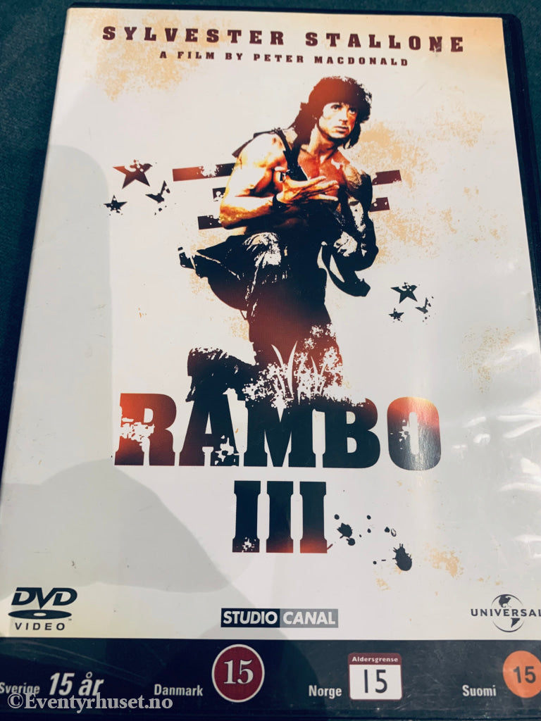 Rambo Iii. 1988. Dvd. Dvd