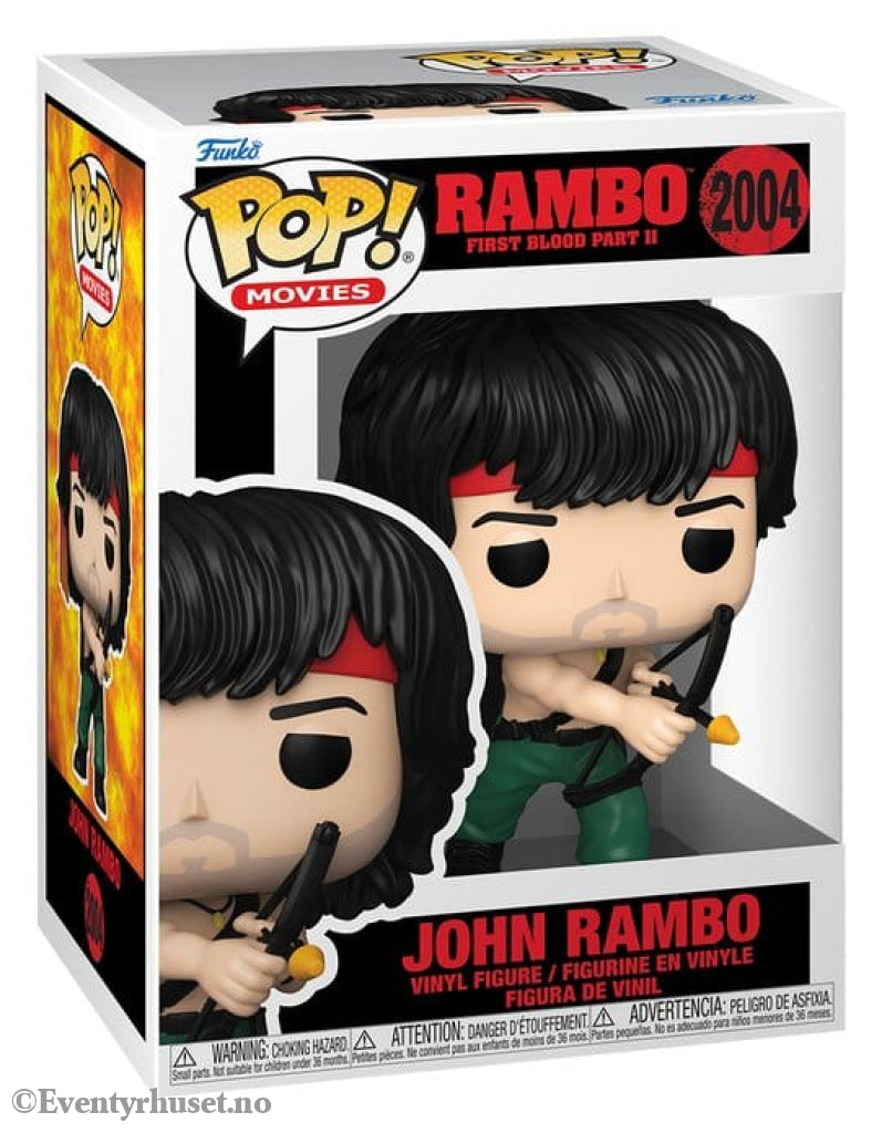 Rambo POP! Movies Vinyl Figure John Rambo w/Bow 9 cm Collectibles