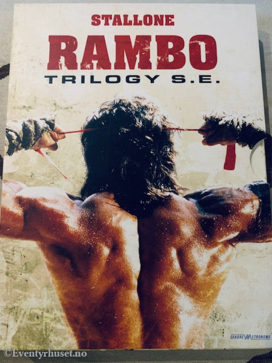 Rambo Triology. Dvd Samleboks.