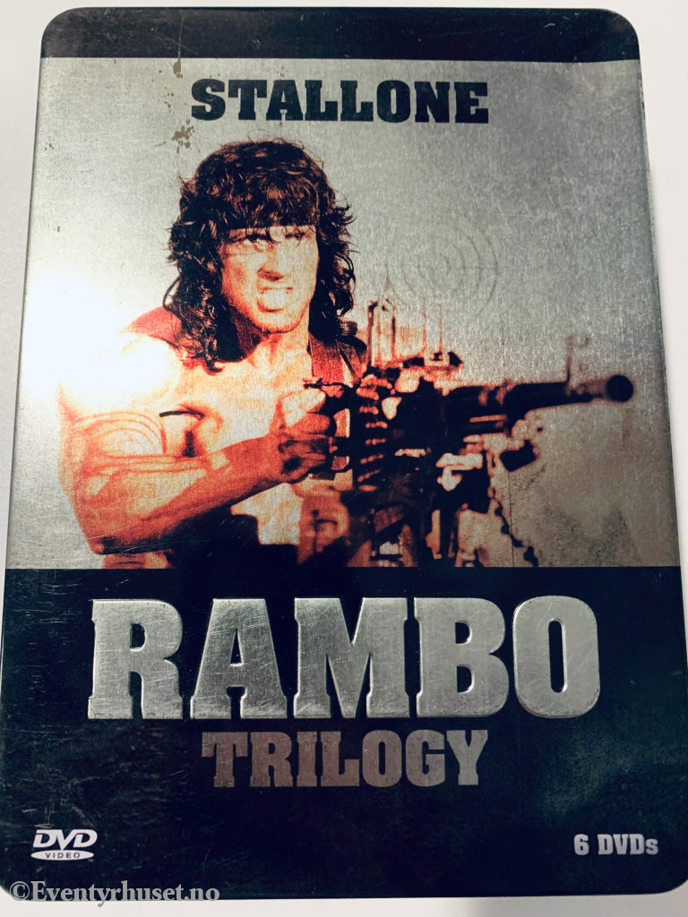 Rambo Triology. Steelbox Dvd Samleboks.