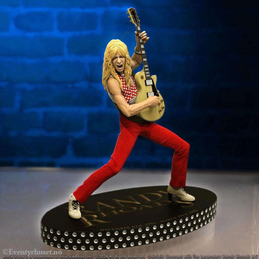Randy Rhoads IV Rock Iconz Statue The Early Years Red Version 24 cm Collectibles