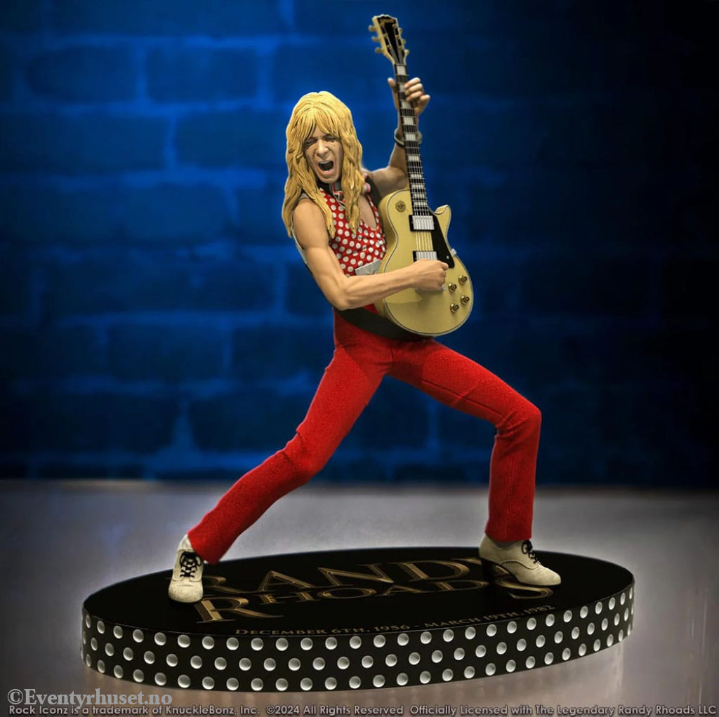 Randy Rhoads IV Rock Iconz Statue The Early Years Red Version 24 cm Collectibles