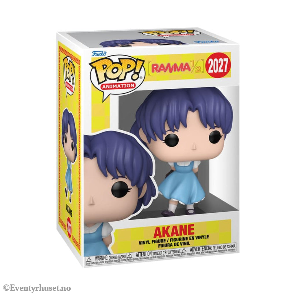 Ranma 1/2 POP! Animation Vinyl Figure Akane 9 cm Manga & Anime