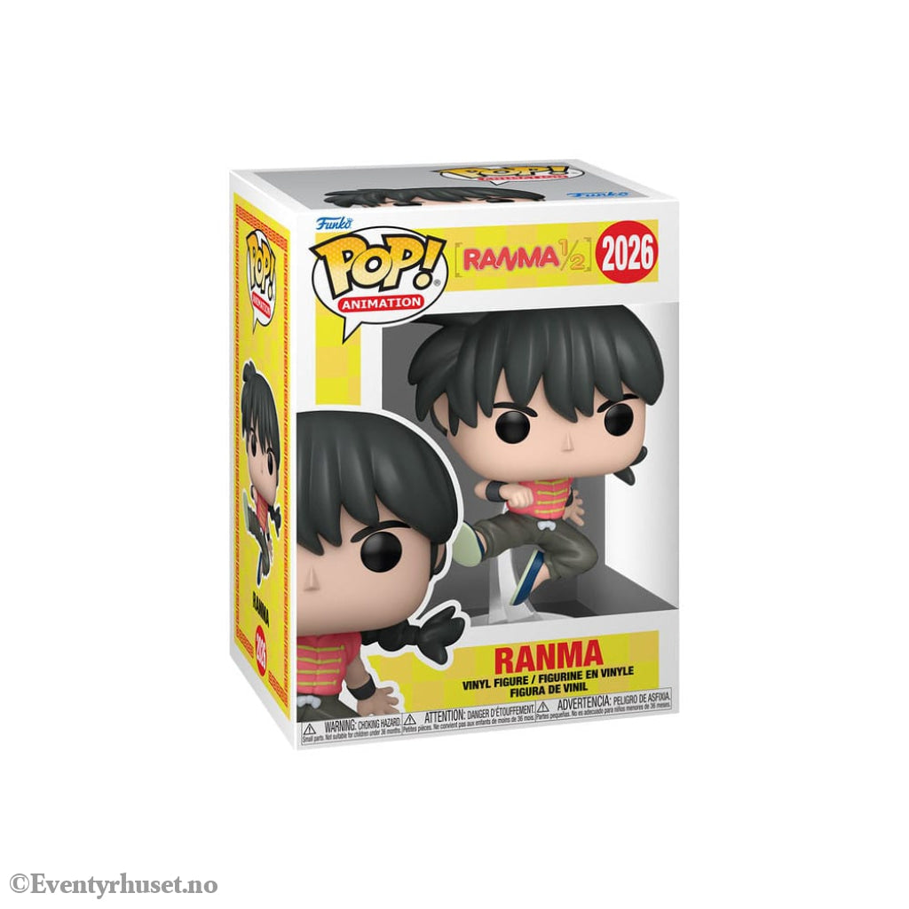 Ranma 1/2 POP! Animation Vinyl Figure Ranma w/CH 9 cm Assortment (6) Manga & Anime