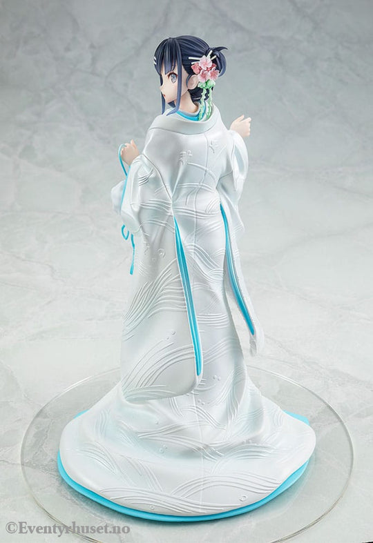 Rascal Does Not Dream of a Bunny Girl Senpai Statue 1/7 Mai Sakurajima White Kimono Ver. 23 cm Manga & Anime