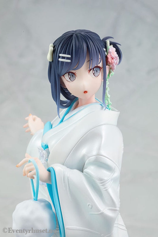 Rascal Does Not Dream of a Bunny Girl Senpai Statue 1/7 Mai Sakurajima White Kimono Ver. 23 cm Manga & Anime