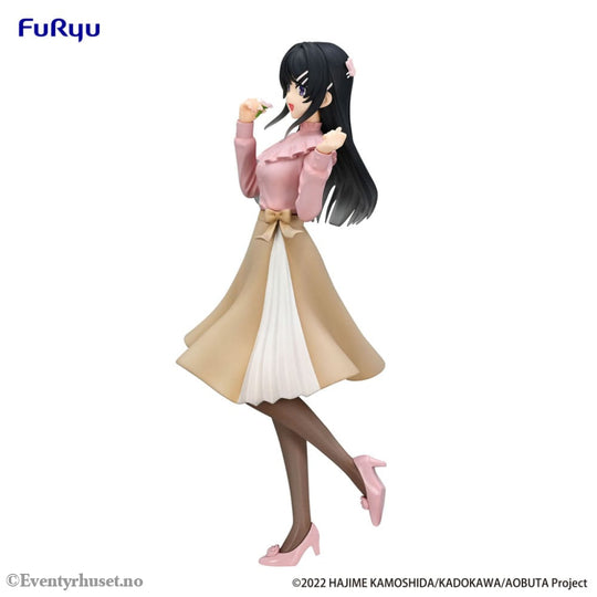 Rascal Does Not Dream of Bunny Girl Senpai Trio-Try-iT PVC Statue Mai Sakurajima Spring Outfit Ver. 21 cm Manga & Anime