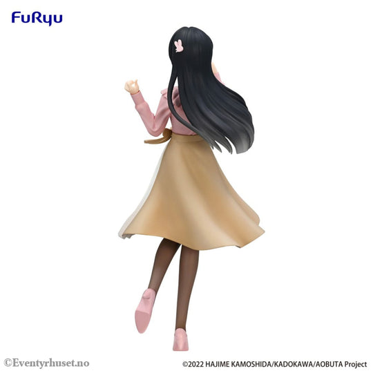 Rascal Does Not Dream of Bunny Girl Senpai Trio-Try-iT PVC Statue Mai Sakurajima Spring Outfit Ver. 21 cm Manga & Anime
