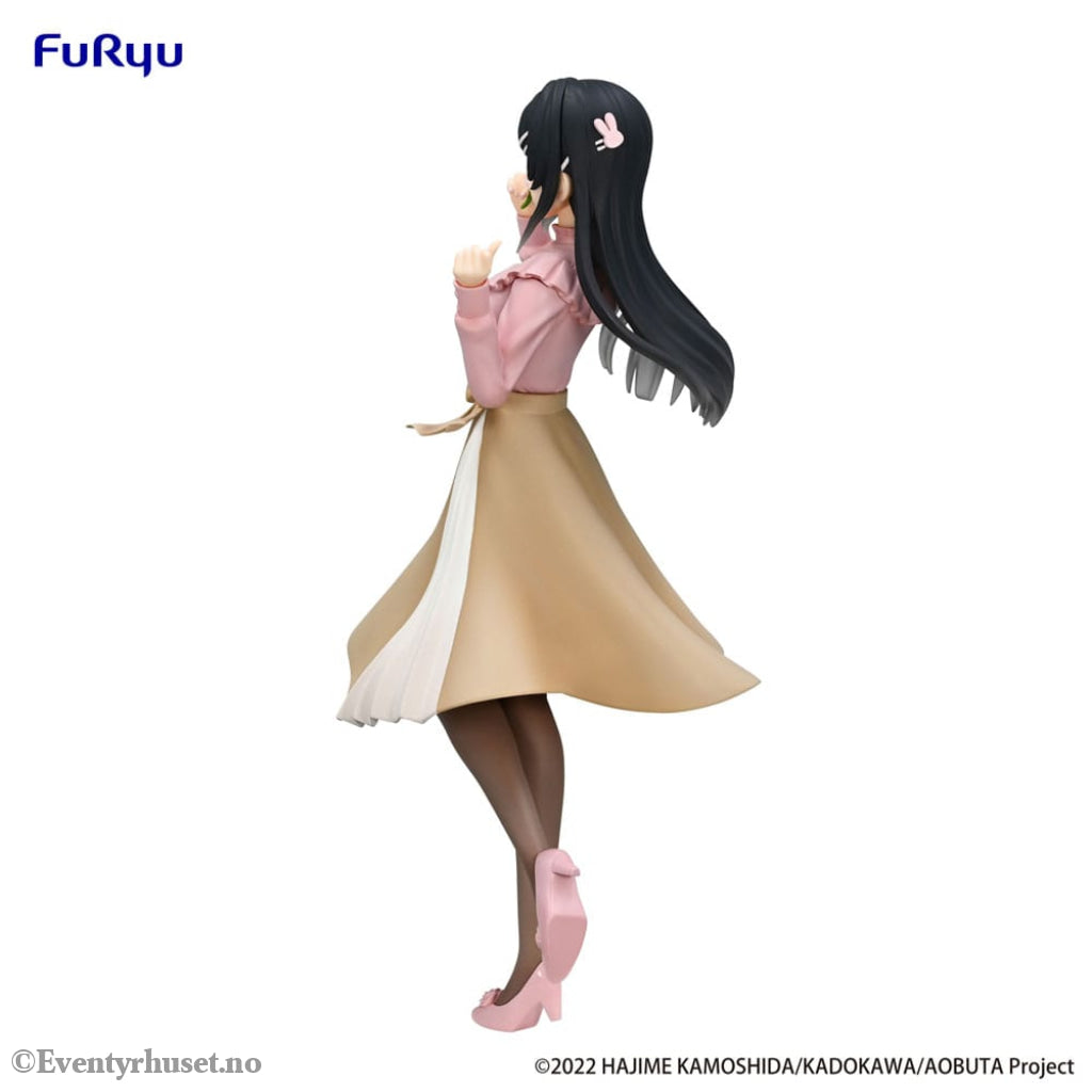 Rascal Does Not Dream of Bunny Girl Senpai Trio-Try-iT PVC Statue Mai Sakurajima Spring Outfit Ver. 21 cm Manga & Anime