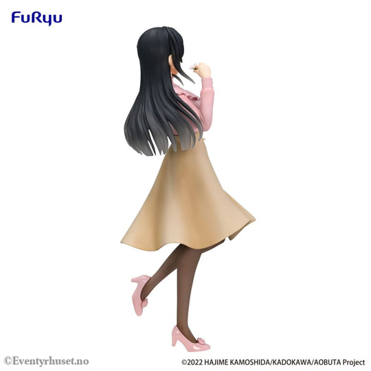 Rascal Does Not Dream of Bunny Girl Senpai Trio-Try-iT PVC Statue Mai Sakurajima Spring Outfit Ver. 21 cm Manga & Anime