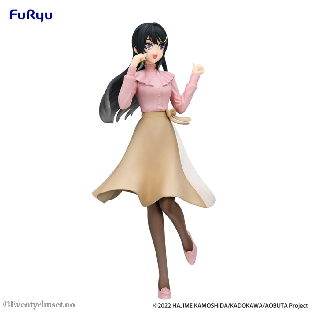 Rascal Does Not Dream of Bunny Girl Senpai Trio-Try-iT PVC Statue Mai Sakurajima Spring Outfit Ver. 21 cm Manga & Anime