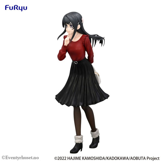 Rascal Does Not Dream of Bunny Girl Senpai Trio-Try-iT PVC Statue Mai Sakurajima Winter Outfit Ver. 21 cm Manga & Anime