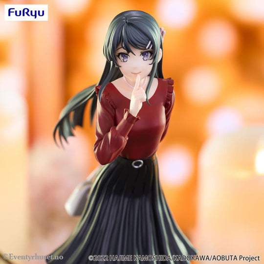 Rascal Does Not Dream of Bunny Girl Senpai Trio-Try-iT PVC Statue Mai Sakurajima Winter Outfit Ver. 21 cm Manga & Anime