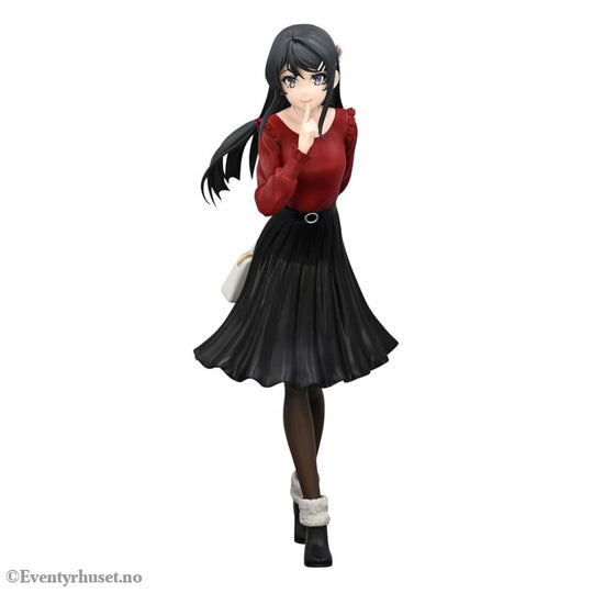 Rascal Does Not Dream of Bunny Girl Senpai Trio-Try-iT PVC Statue Mai Sakurajima Winter Outfit Ver. 21 cm Manga & Anime