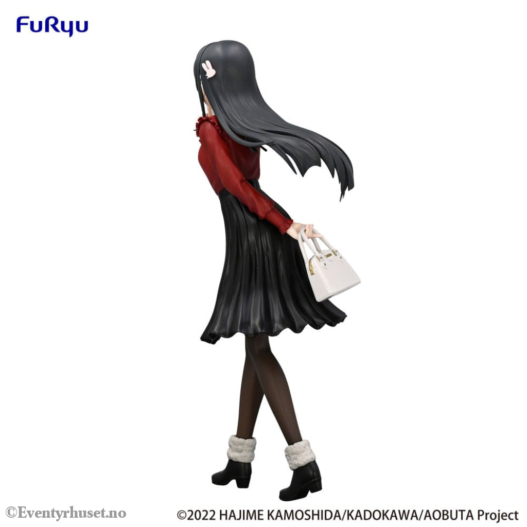 Rascal Does Not Dream of Bunny Girl Senpai Trio-Try-iT PVC Statue Mai Sakurajima Winter Outfit Ver. 21 cm Manga & Anime