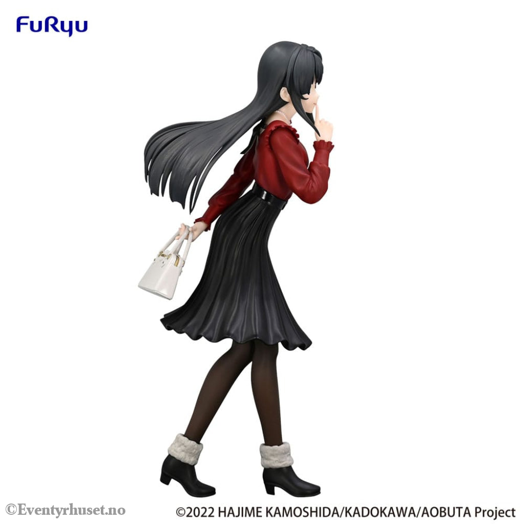 Rascal Does Not Dream of Bunny Girl Senpai Trio-Try-iT PVC Statue Mai Sakurajima Winter Outfit Ver. 21 cm Manga & Anime
