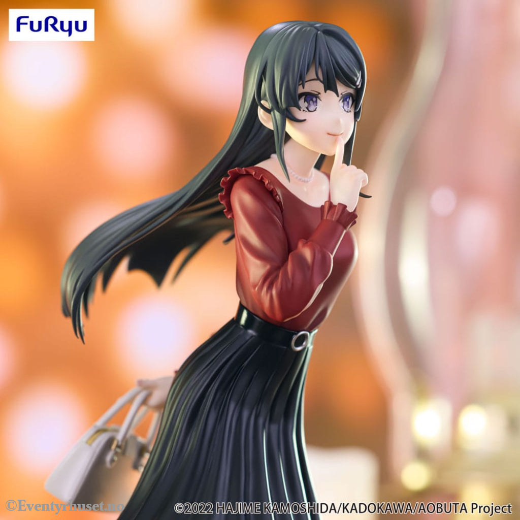 Rascal Does Not Dream of Bunny Girl Senpai Trio-Try-iT PVC Statue Mai Sakurajima Winter Outfit Ver. 21 cm Manga & Anime