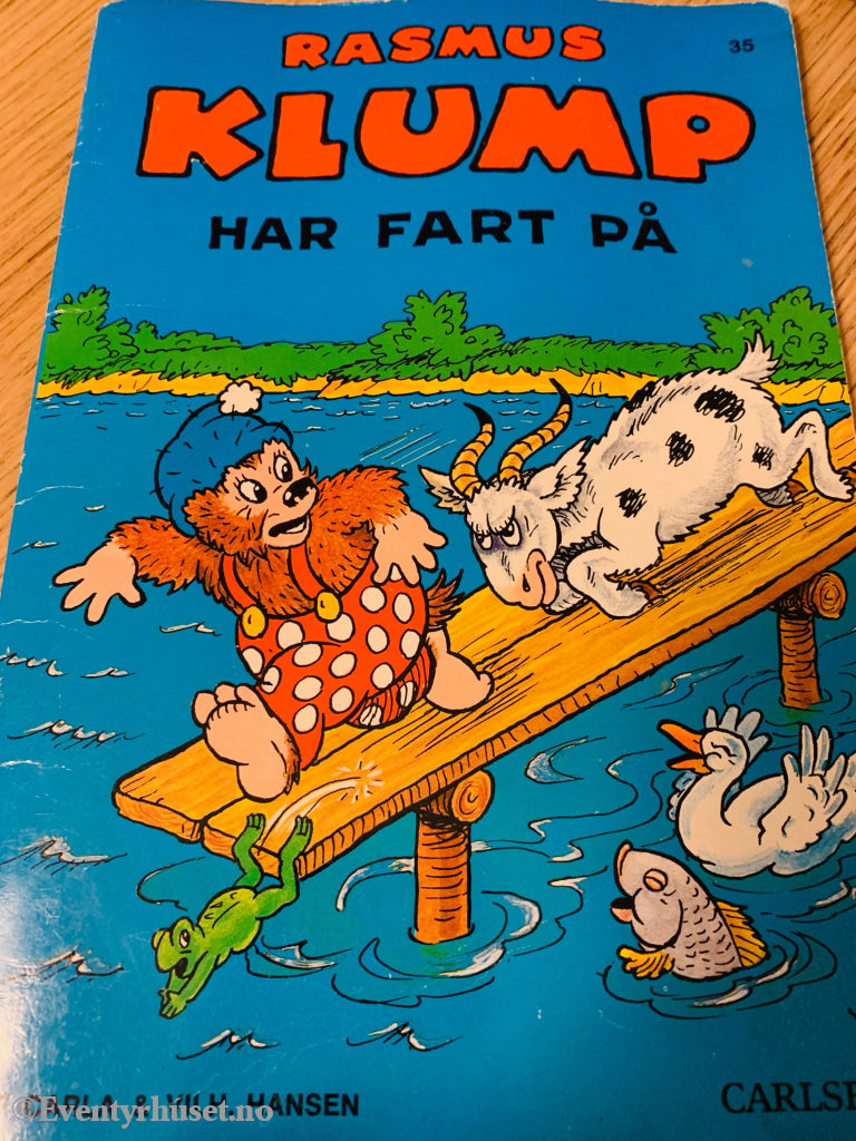 Rasmus Klump (Bamse Bjørn) - Har Fart På. 1984/90. Tegneserieblad