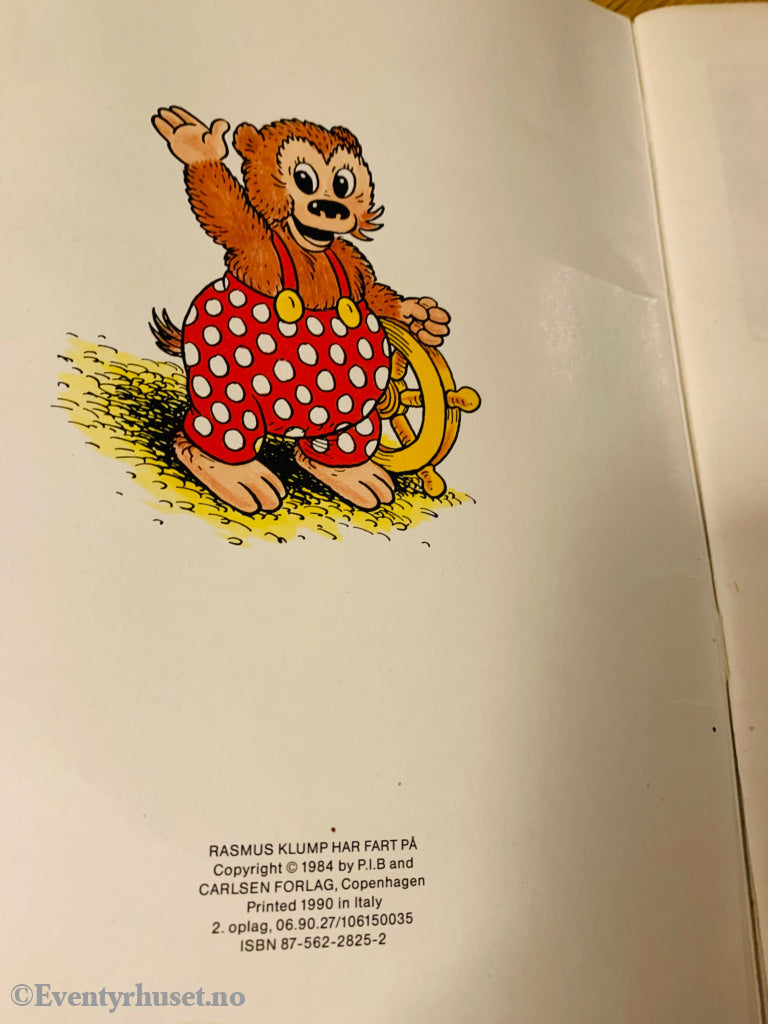 Rasmus Klump (Bamse Bjørn) - Har Fart På. 1984/90. Tegneserieblad