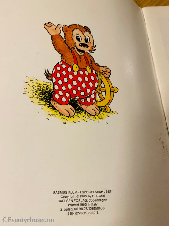 Rasmus Klump (Bamse Bjørn) - I Spøgelseshuset. 1985/90. Tegneserieblad