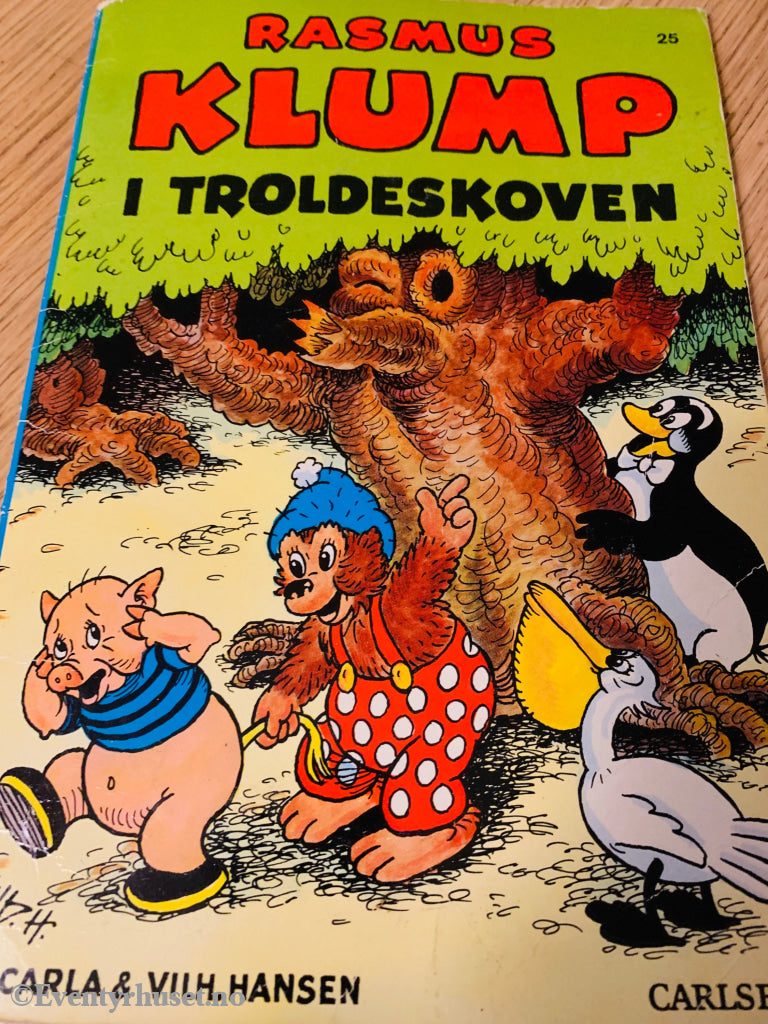 Rasmus Klump (Bamse Bjørn) I Troldeskoven. 1990. Tegneserieblad