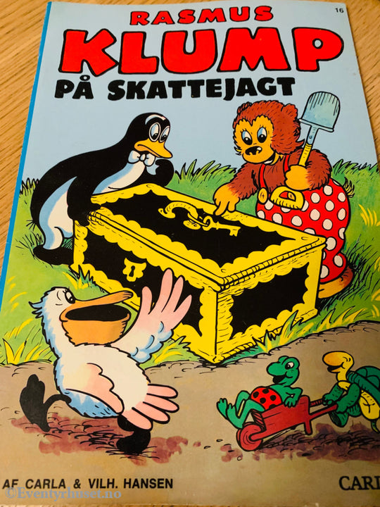 Rasmus Klump (Bamse Bjørn) - På Skattejagt. 1973/98. Tegneserieblad