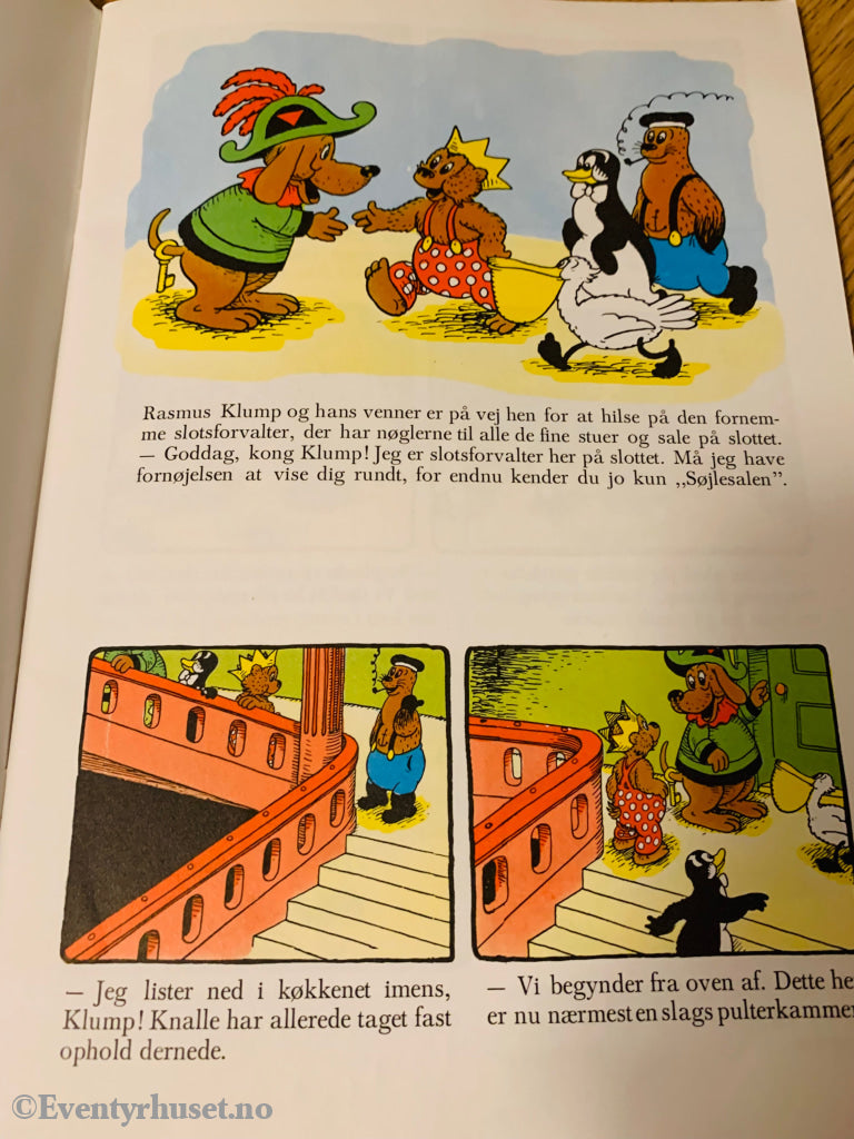 Rasmus Klump (Bamse Bjørn) - Sjov På Slottet. 1972/98. Tegneserieblad