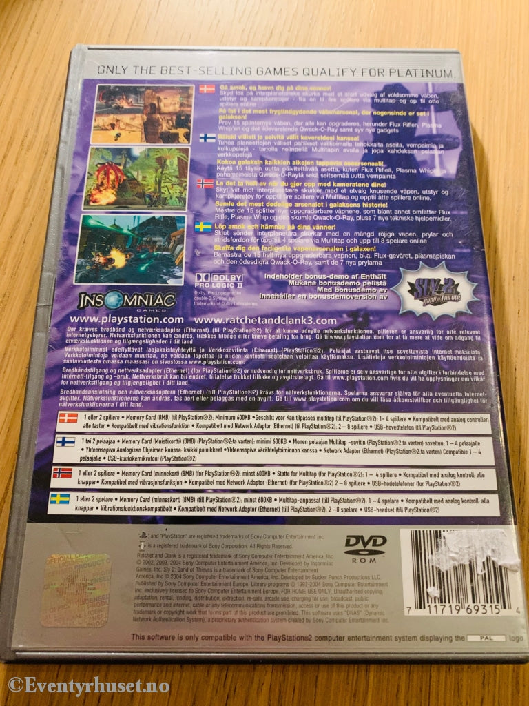 Ratchet & Clank 3. Ps2. Ps2