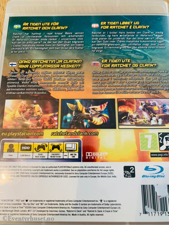 Ratchet & Clank - A Crack In Time. Ps3. Ps3