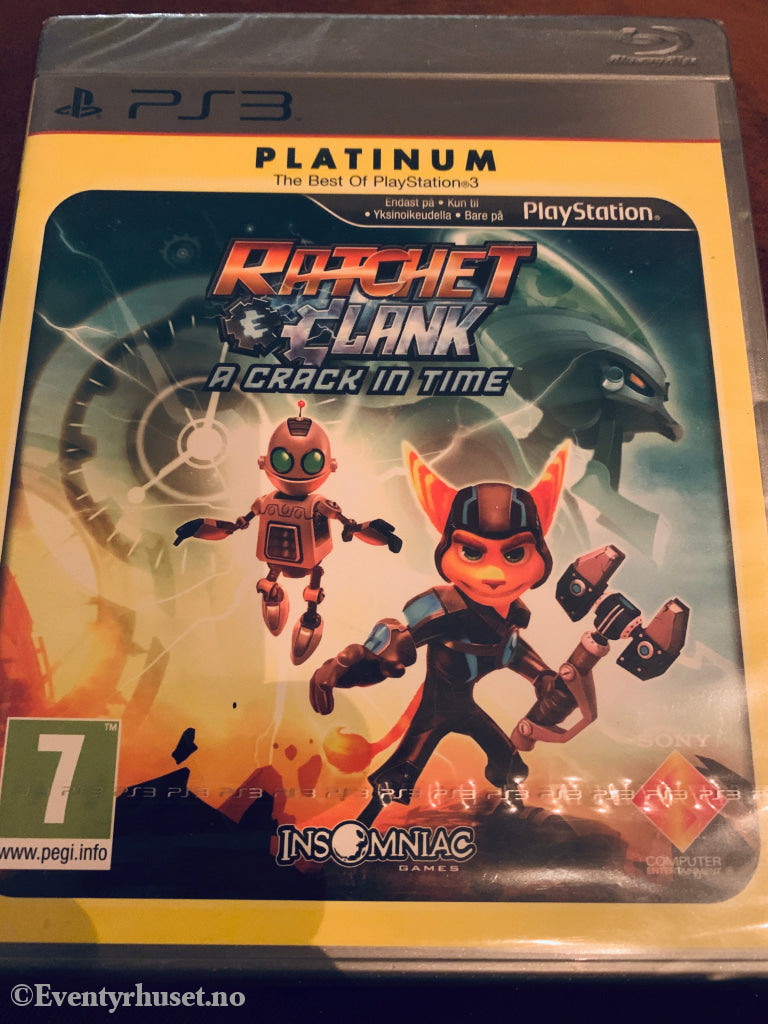 Ratchet & Clank: A Crack in Time. PS3. Ny i plast!