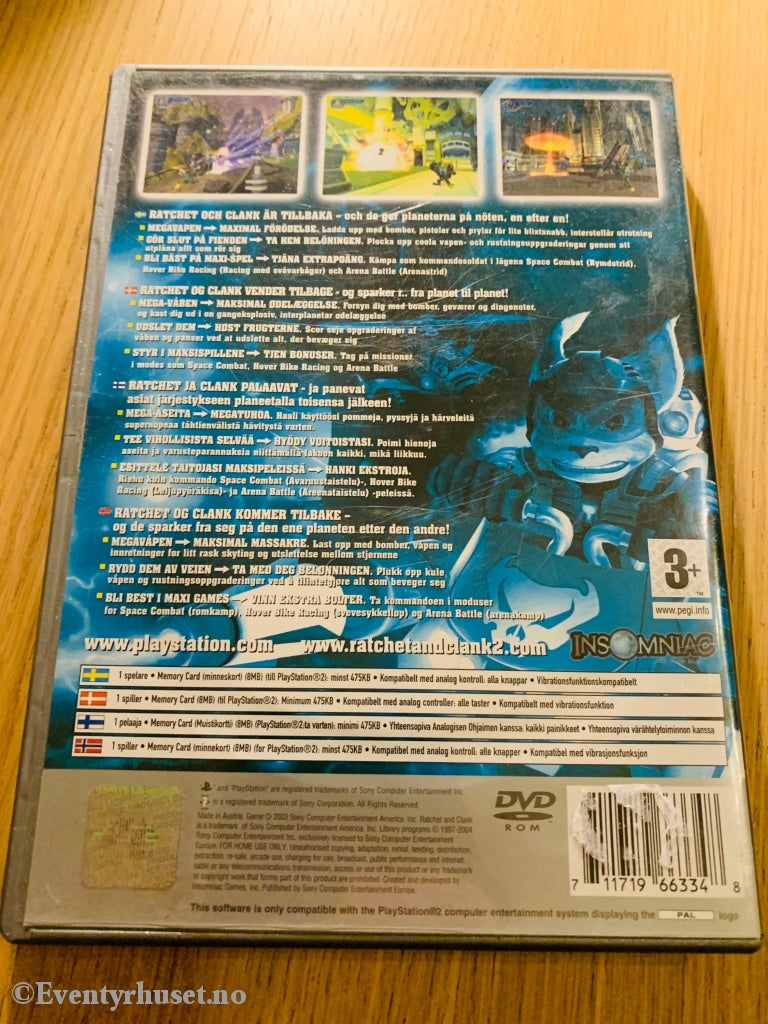 Ratchet & Clank - Going Commando. Ps2. Ps2