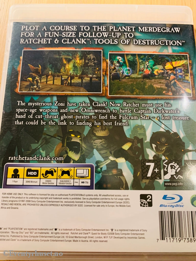 Ratchet & Clank - Quest For Booty. Ps3. Ps3