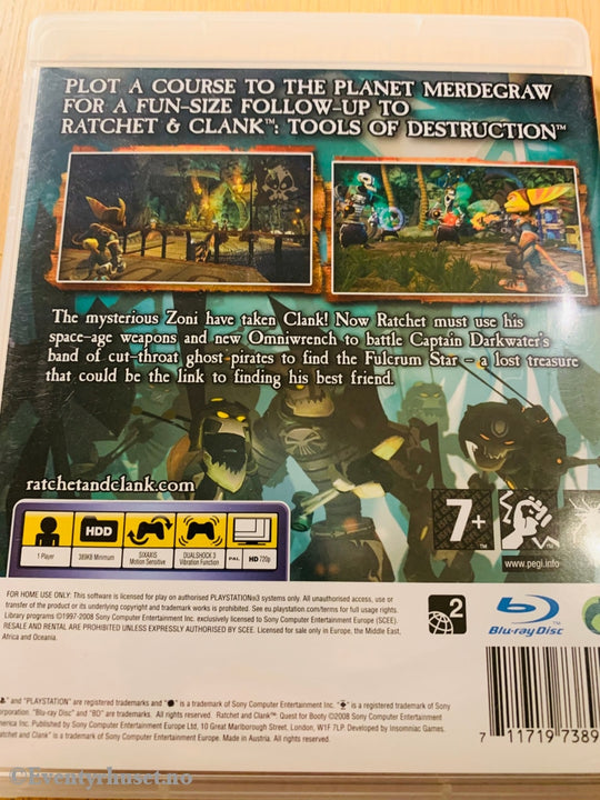 Ratchet & Clank - Quest For Booty. Ps3. Ps3