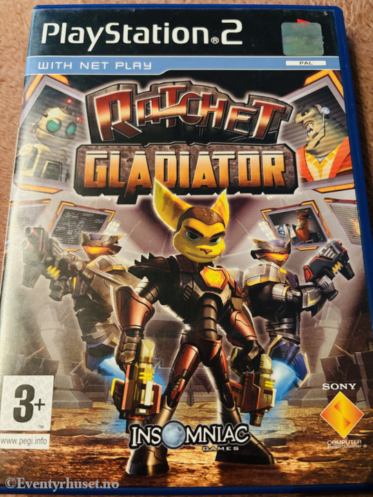 Ratchet: Gladiator. PS2.