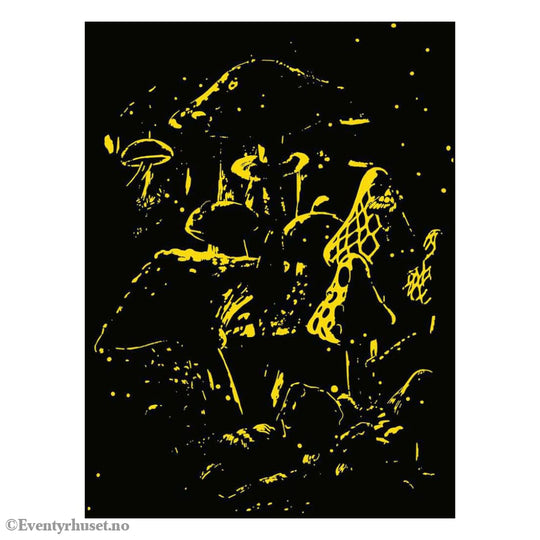 Ravensburger Glow-in-the-Dark Jigsaw Puzzle Moonlight Mushrooms (500 pieces) Games