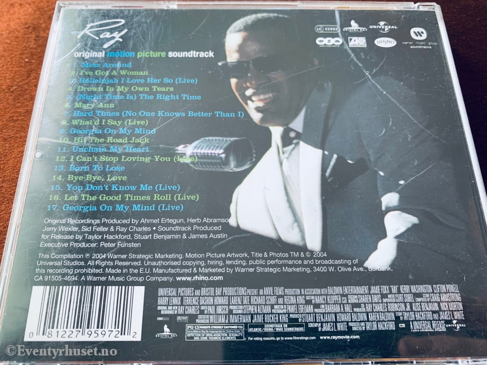 Ray Charles (Original Motion Picture Soundtrack). 2004. Cd. Cd
