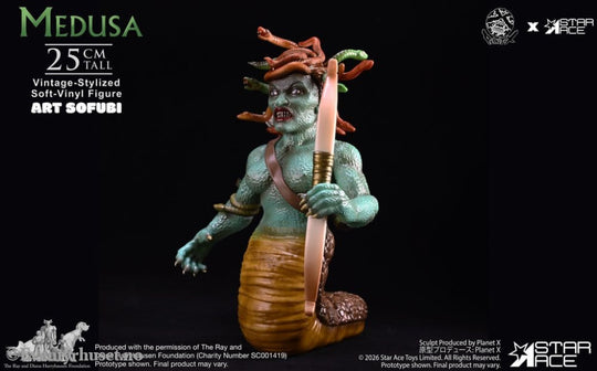 Ray Harryhausen Soft Vinyl Statue Medusa (Vintage-Style) 25 cm Collectibles