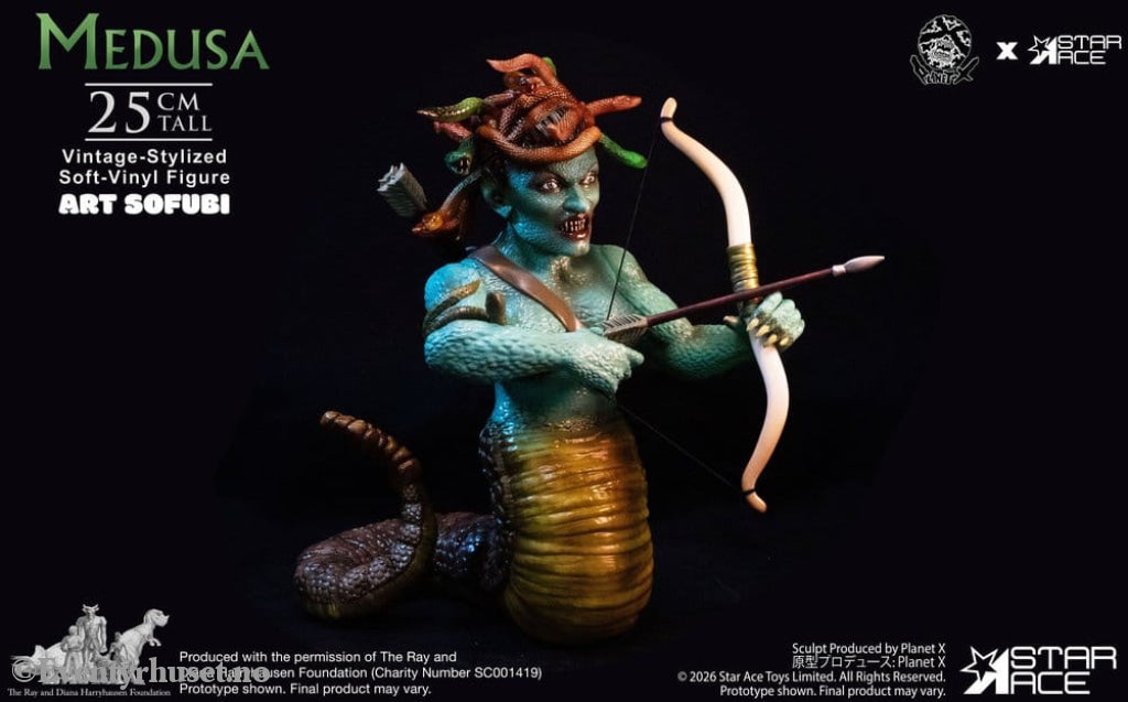 Ray Harryhausen Soft Vinyl Statue Medusa (Vintage-Style) 25 cm Collectibles