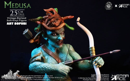 Ray Harryhausen Soft Vinyl Statue Medusa (Vintage-Style) 25 cm Collectibles