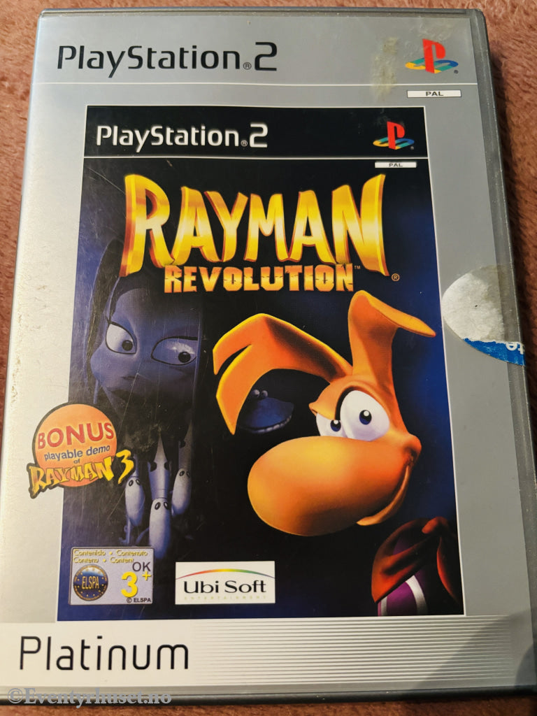 Rayman Revolution. PS2.