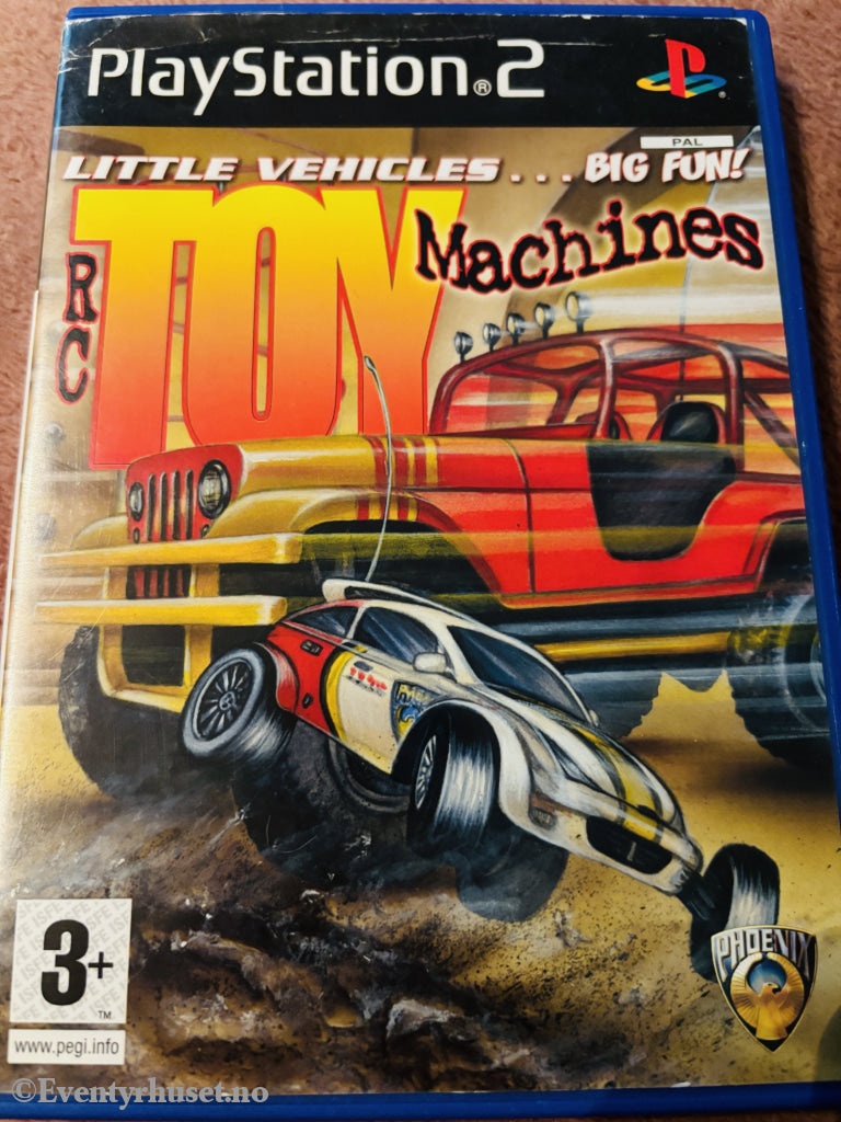 RC Toy Machines. PS2.