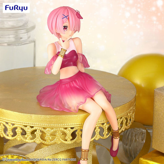 Re:Zero Starting Life in Another World Noodle Stopper PVC Statue Ram Twinkle Party Another Color Ver. 14 cm Manga &