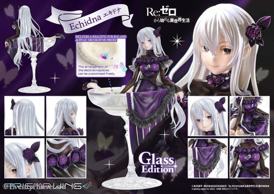 Re:ZERO Starting Life in Another World Prisma Wing PVC Statue 1/7 Echidna Glass Edition 24 cm Manga & Anime