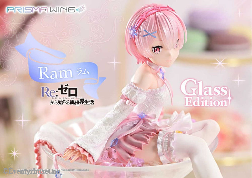 Re:ZERO Starting Life in Another World Prisma Wing PVC Statue 1/7 Ram Glass Edition 24 cm Manga & Anime
