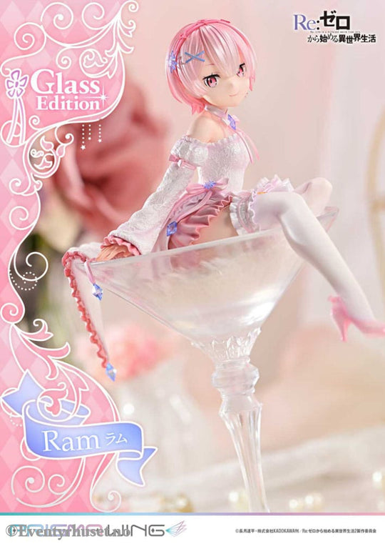 Re:ZERO Starting Life in Another World Prisma Wing PVC Statue 1/7 Ram Glass Edition 24 cm Manga & Anime