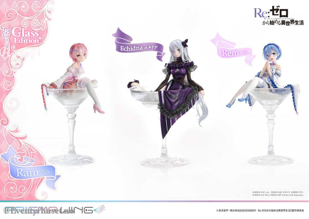 Re:ZERO Starting Life in Another World Prisma Wing PVC Statue 1/7 Ram Glass Edition 24 cm Manga & Anime