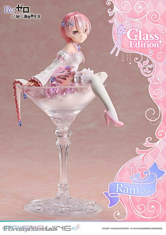 Re:ZERO Starting Life in Another World Prisma Wing PVC Statue 1/7 Ram Glass Edition 24 cm Manga & Anime