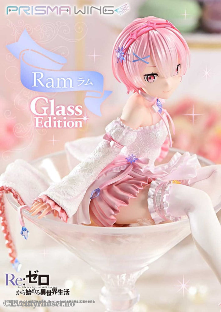 Re:ZERO Starting Life in Another World Prisma Wing PVC Statue 1/7 Ram Glass Edition 24 cm Manga & Anime