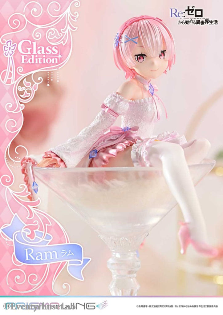 Re:ZERO Starting Life in Another World Prisma Wing PVC Statue 1/7 Ram Glass Edition 24 cm Manga & Anime